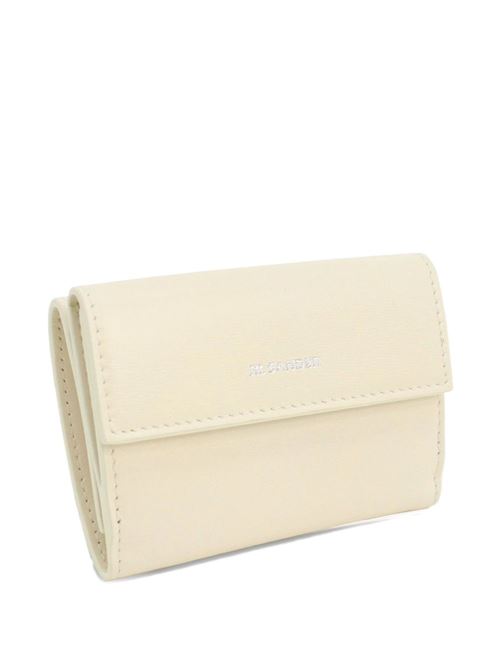 Portafoglio con logo in pelle JIL SANDER | J07UI0009P5355505
